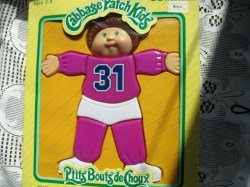 1984 CABBAGE PATCH KIDS 11 PC 3=D PLASTIC PUZZLE NIB